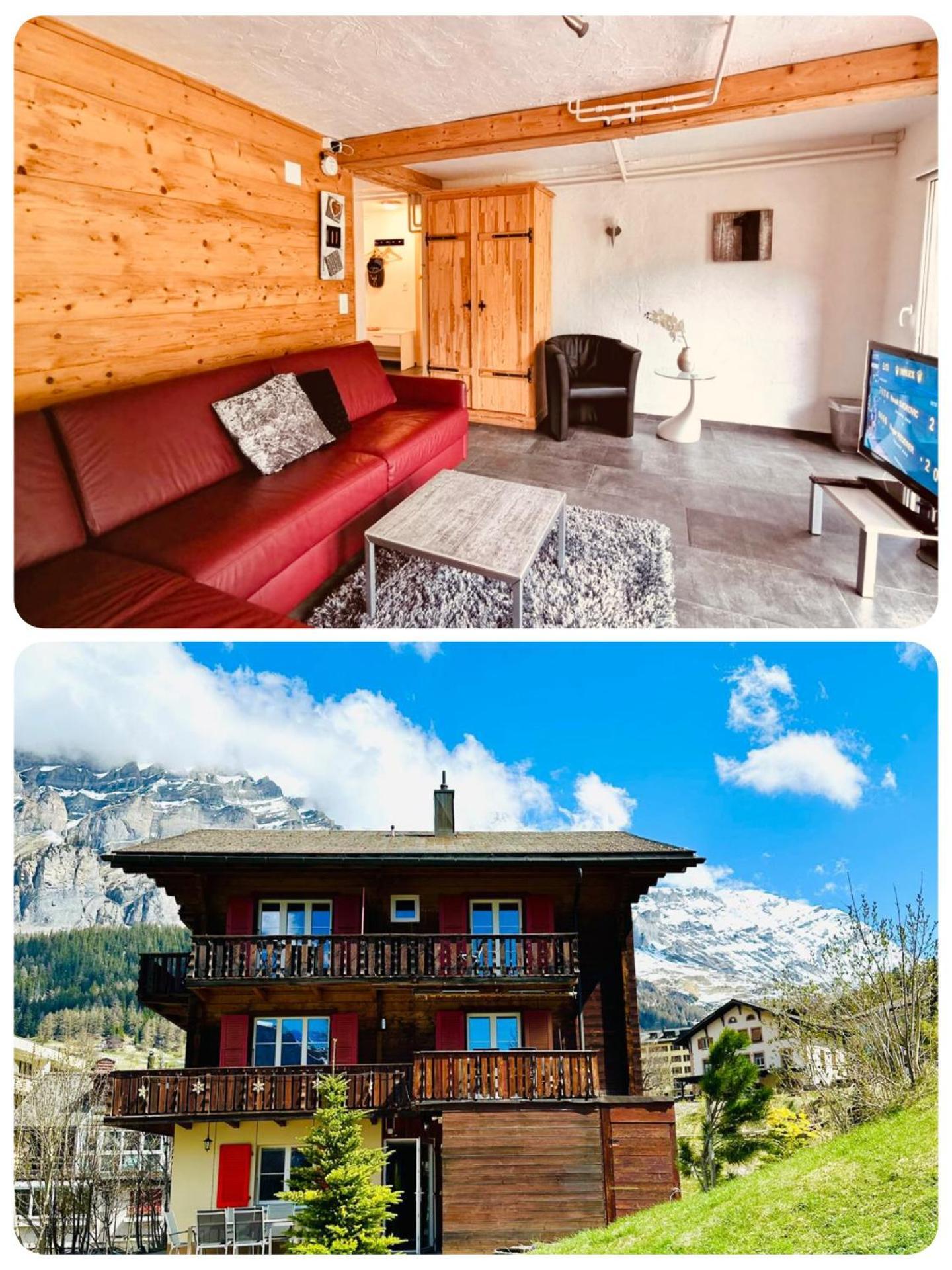 Apartments Chalet Tatyana Лейкербад Екстер'єр фото