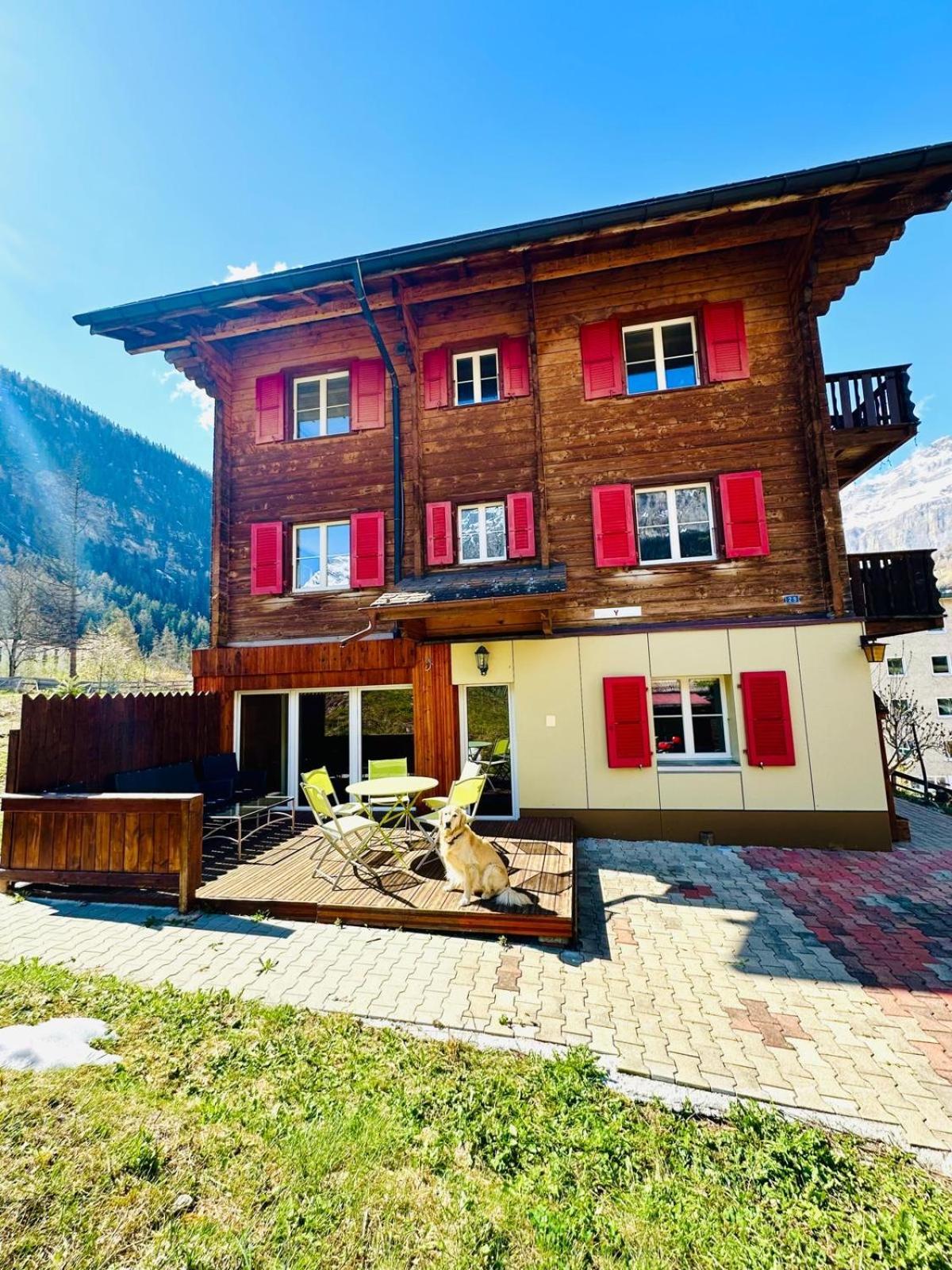 Apartments Chalet Tatyana Лейкербад Екстер'єр фото